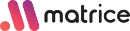 Logo matrice long couleur - Agence de marketing de contenu à Montréal